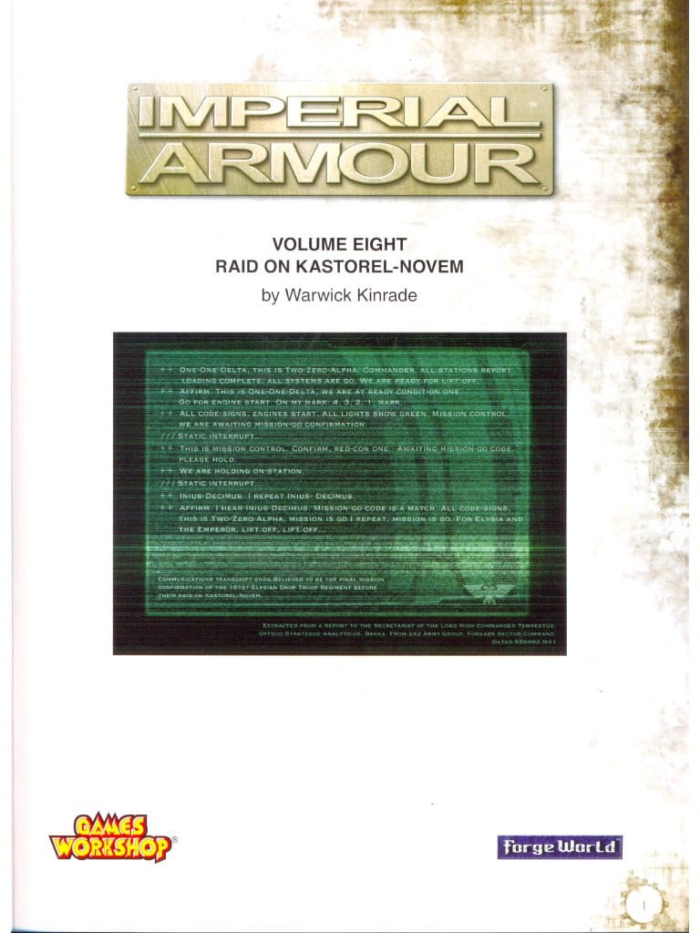 imperial armour 6 pdf torrent